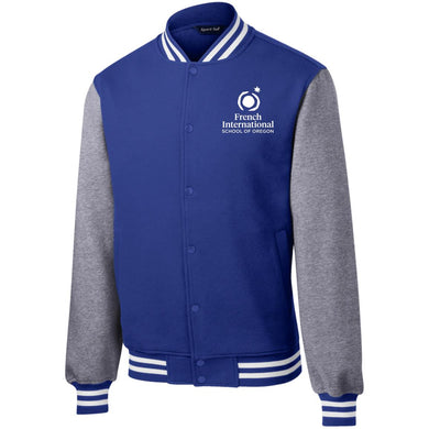 FI - Adult Fleece Letterman Jacket
