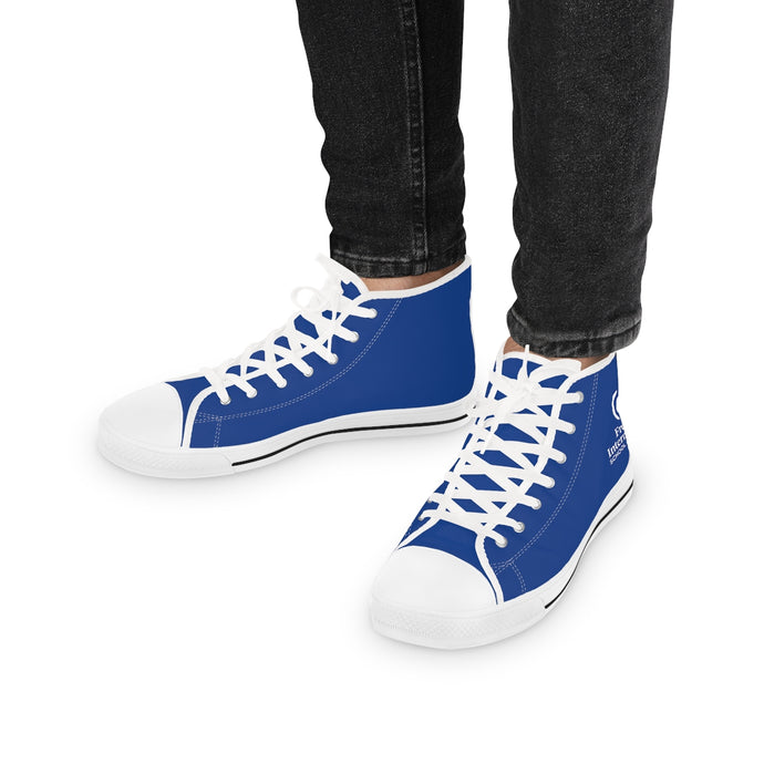 FI - Adult High Top Sneakers - Blue