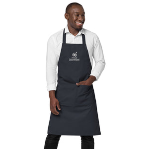 FI - Adult Organic Cotton Apron - Embroidered