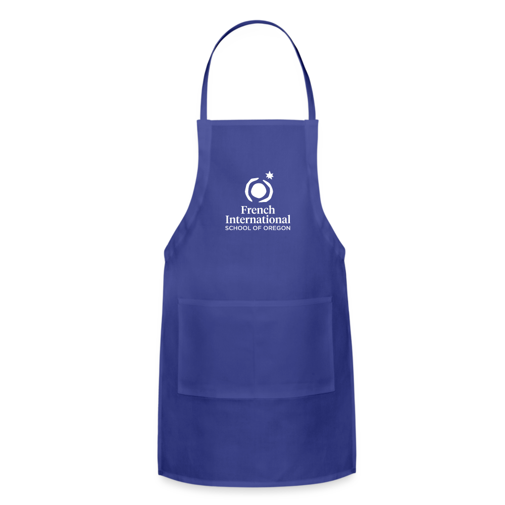 FIS - Adult Adjustable Apron - royal blue