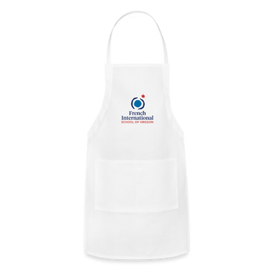 FIS - Adult White Adjustable Apron - white