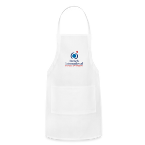 FIS - Adult White Adjustable Apron - white